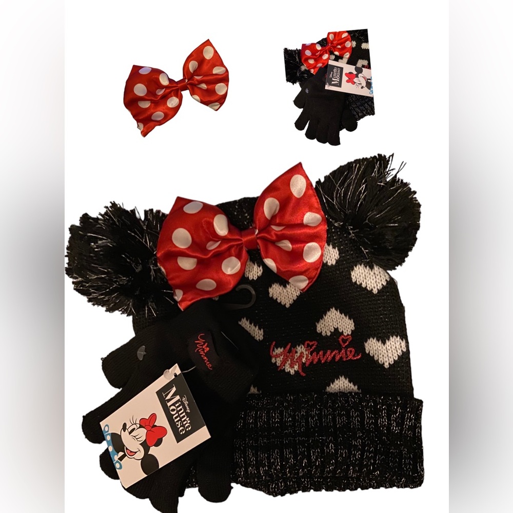 Disney Minnie Mouse Hat Set
